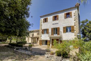 Finca rústica  con cultivo de almendros y olivos junto al Pou Clar, Ontinyent, Valencia