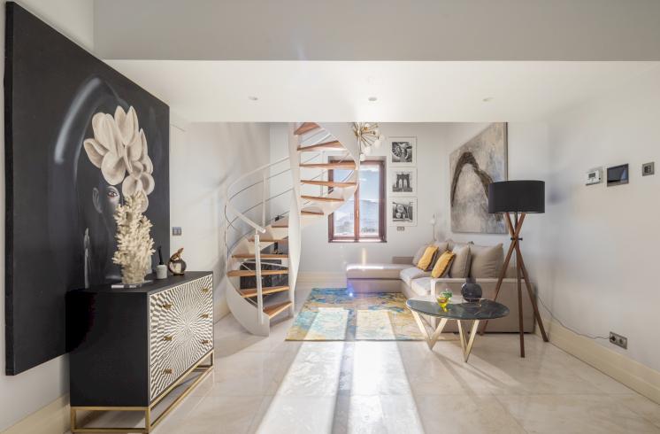 Impresionante vivienda con vistas en edificio histórico cerca de Bilbao.