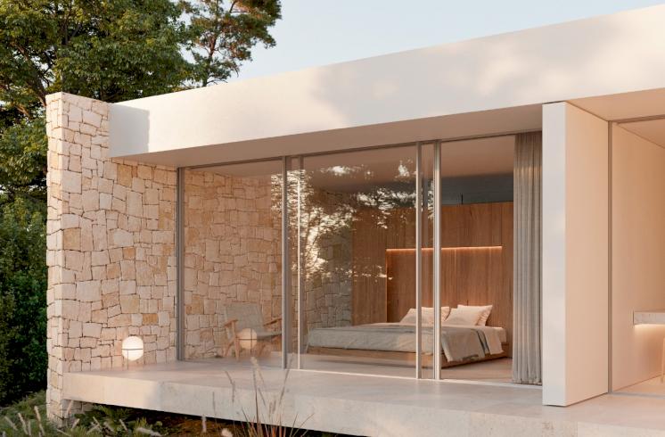 Villa de lujo en la urbanización Alfinach, Puzol, Valencia.