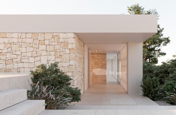 Villa de lujo en la urbanización Alfinach, Puzol, Valencia.