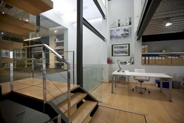 Local comercial reformado en Valencia.