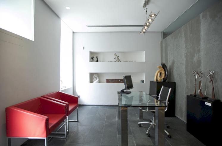 Local comercial reformado en Valencia.