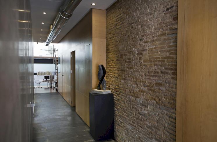 Local comercial reformado en Valencia.